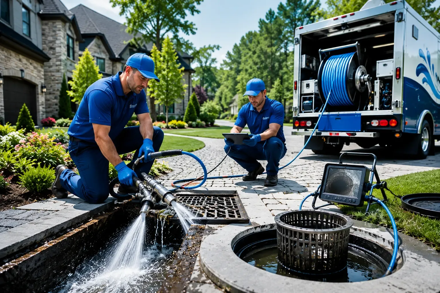 Local outdoor drain cleaning professionals in Harmony, IN