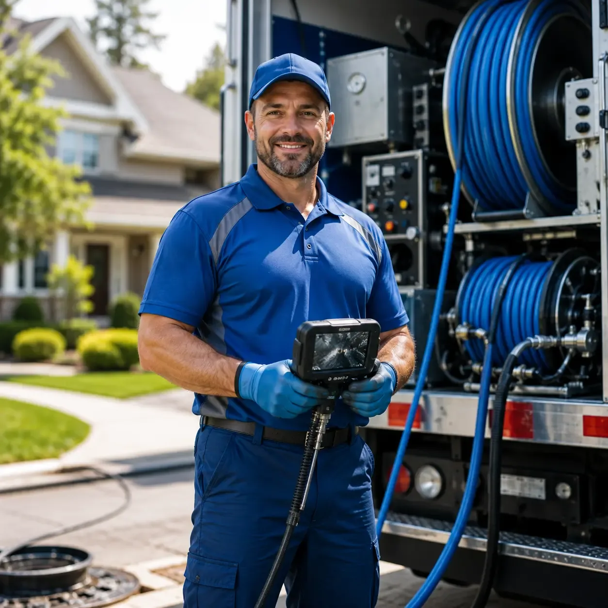 Local outdoor drain cleaning specialists in Harmony, IN